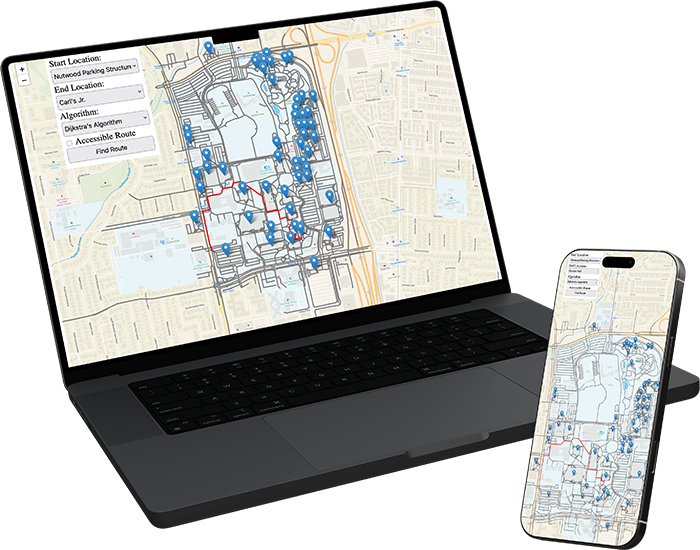 Campus Navigation Mockup